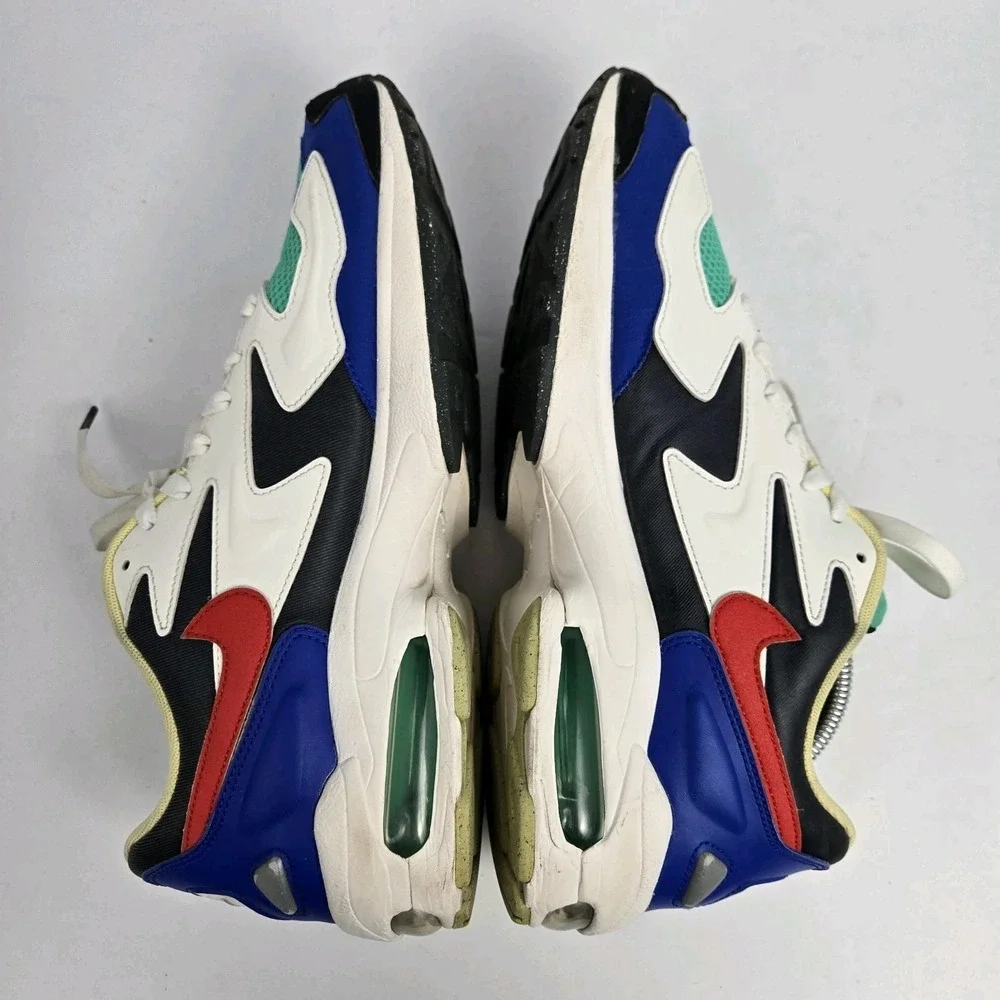 Nike Air Max2 Light SP Dark Obsidian Sail Racer Blue Men's Sneakers BV1359-400